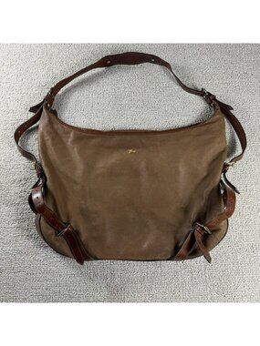 Burberry Prorsum Brown Large Butter Soft Leather Slouch Hobo Bag Brown